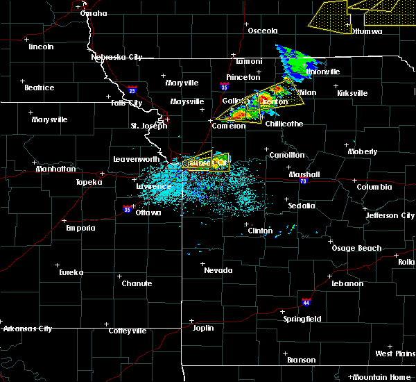 Interactive Hail Maps Hail Map for Kansas City, MO