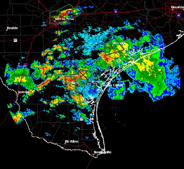 Interactive Hail Maps Hail Map for Orange Grove, TX
