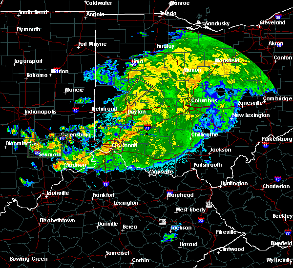 Interactive Hail Maps Hail Map for Cincinnati, OH