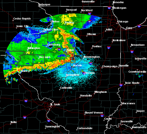 Interactive Hail Maps Hail Map for Bloomington, IL