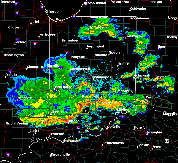 Interactive Hail Maps Hail Map for Bedford, IN