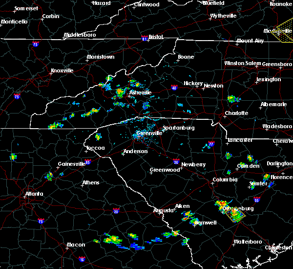 Interactive Hail Maps Hail Map for Waynesville, NC