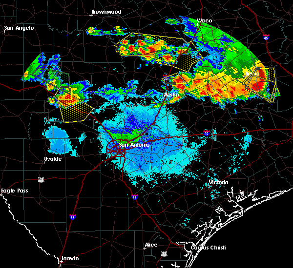 Interactive Hail Maps Hail Map for Kerrville, TX