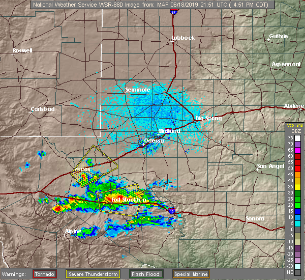 Interactive Hail Maps Hail Map for Fort Stockton, TX