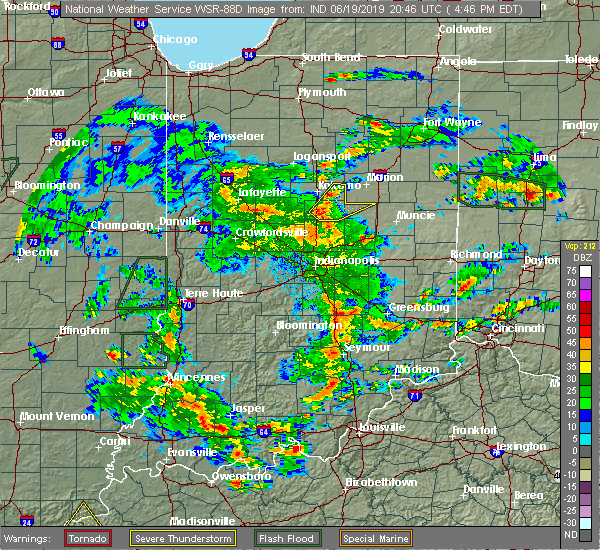 Interactive Hail Maps Hail Map for Elwood, IN