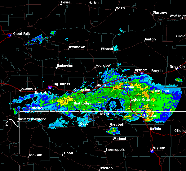 Interactive Hail Maps Hail Map for Sheridan, WY