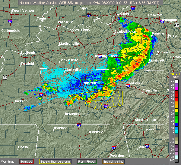 Interactive Hail Maps Hail Map for Smithville, TN