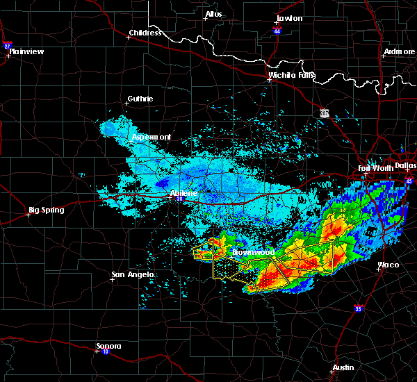 Interactive Hail Maps Hail Map for Coleman, TX