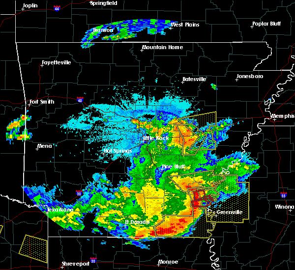Interactive Hail Maps Hail Map for Arkansas City, AR