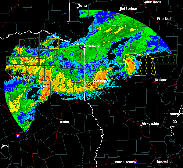 Interactive Hail Maps Hail Map for Bossier City, LA