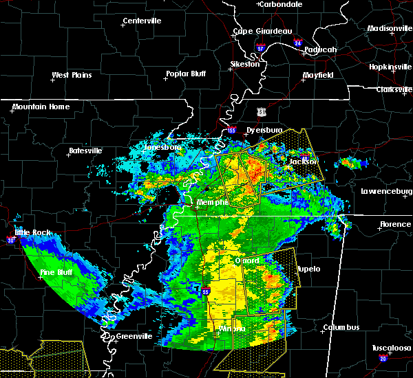 Interactive Hail Maps Hail Map for McLemoresville, TN