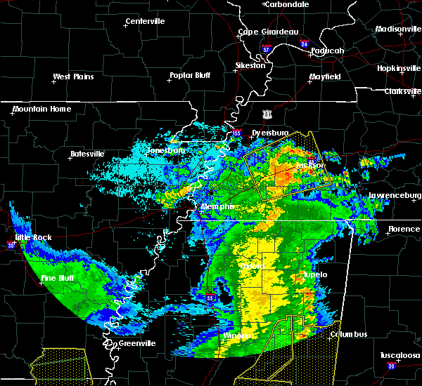 Interactive Hail Maps Hail Map for Lexington, TN