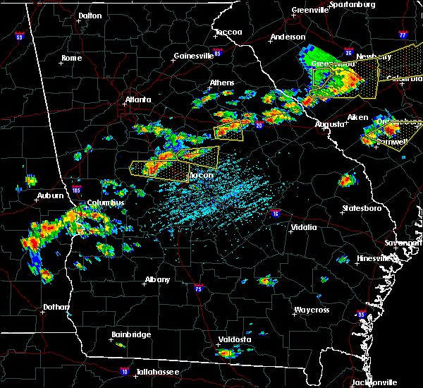 Macon Radar Weather Map Interactive Hail Maps Hail Map for Macon, GA