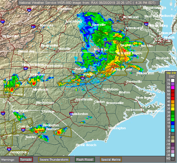 Interactive Hail Maps Hail Map for Denton, NC