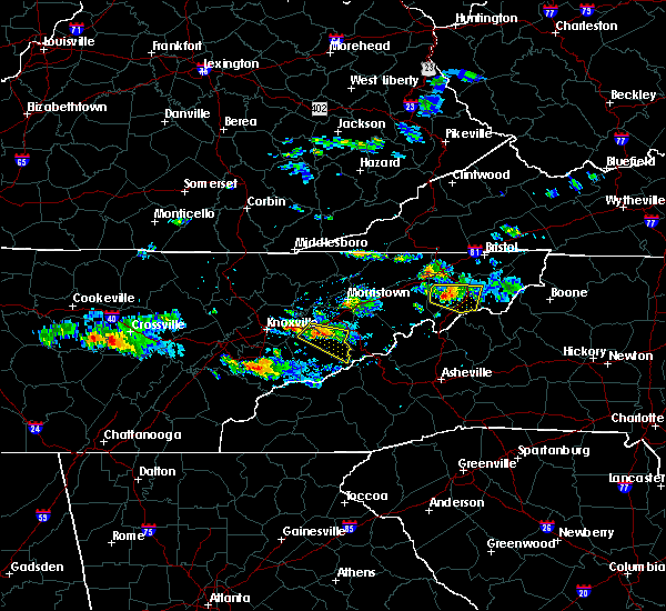 Interactive Hail Maps Hail Map for Johnson City, TN