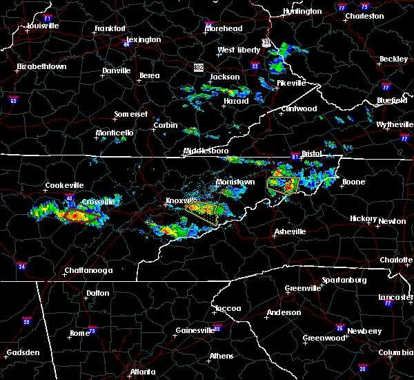 Interactive Hail Maps Hail Map for Erwin, TN