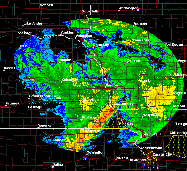 Interactive Hail Maps Hail Map for Nebraska City, NE