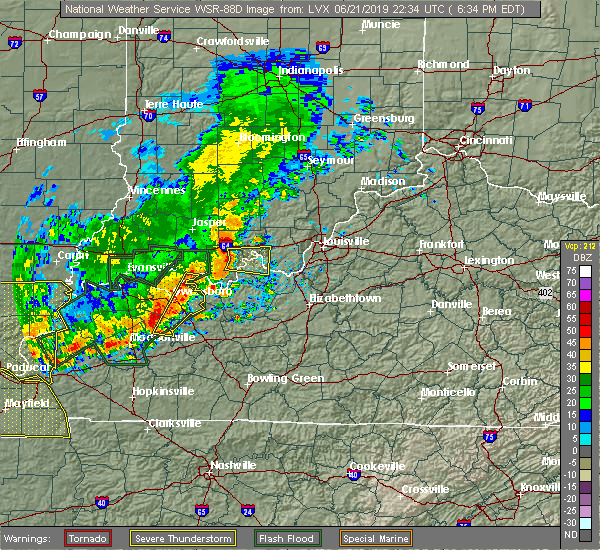 Interactive Hail Maps Hail Map for Tell City, IN