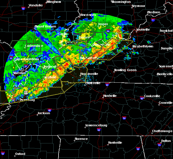 Interactive Hail Maps Hail Map for Dawson Springs, KY