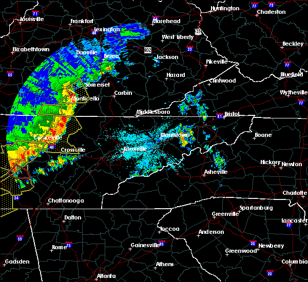 Interactive Hail Maps Hail Map for Wartburg, TN