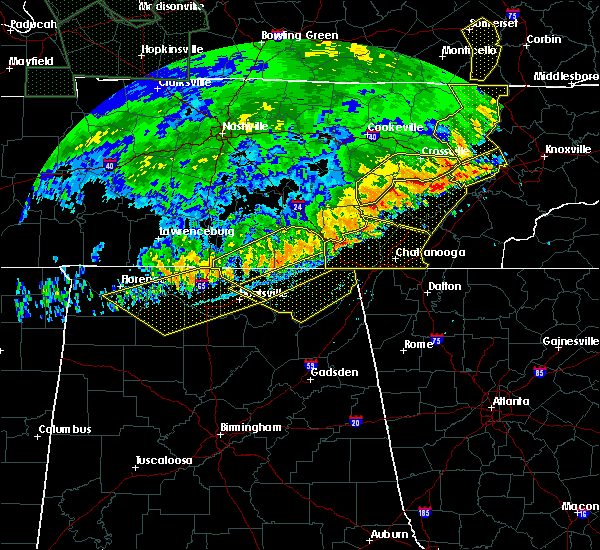 Interactive Hail Maps Hail Map for Dunlap, TN
