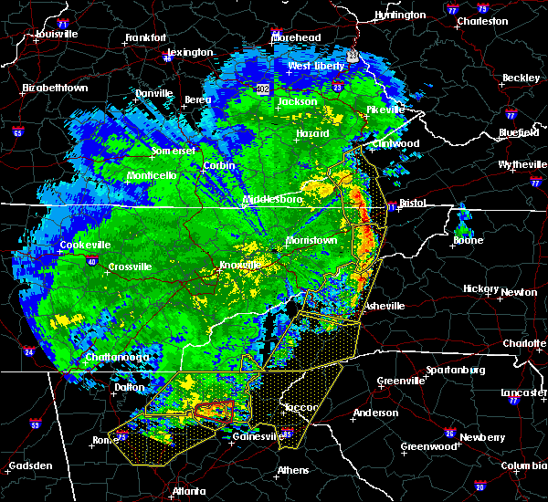 Interactive Hail Maps Hail Map for Telford, TN