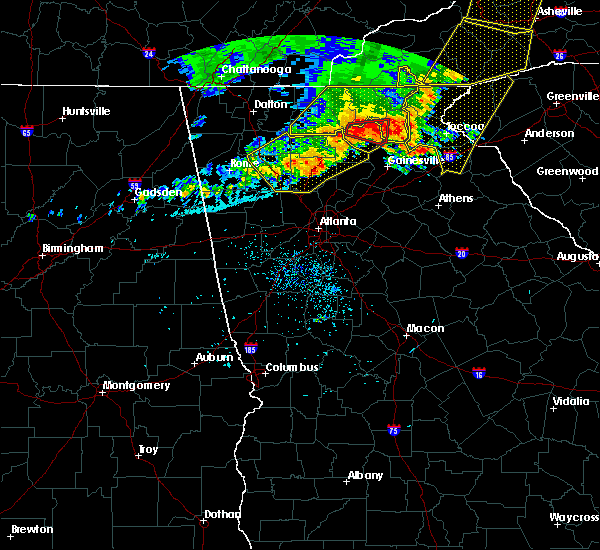 Interactive Hail Maps Hail Map for Dahlonega, GA