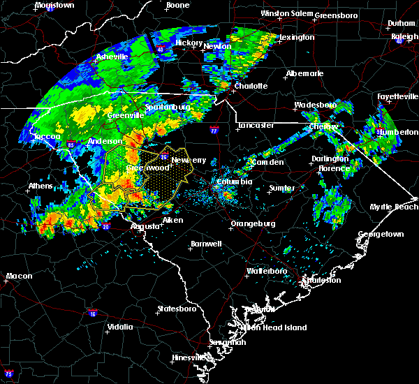Interactive Hail Maps Hail Map for Newberry, SC