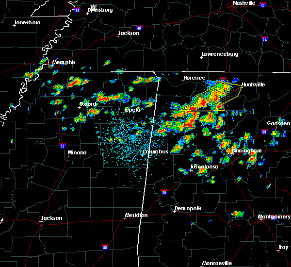 Interactive Hail Maps Hail Map for Hartselle, AL