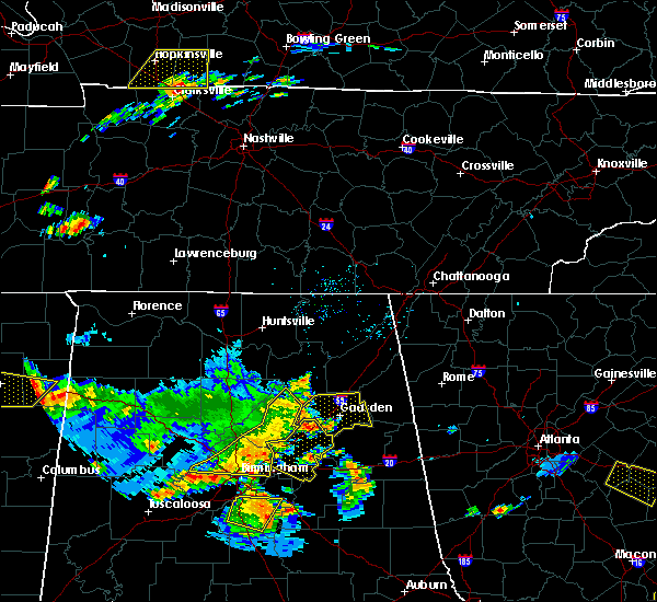Interactive Hail Maps Hail Map for Gadsden, AL