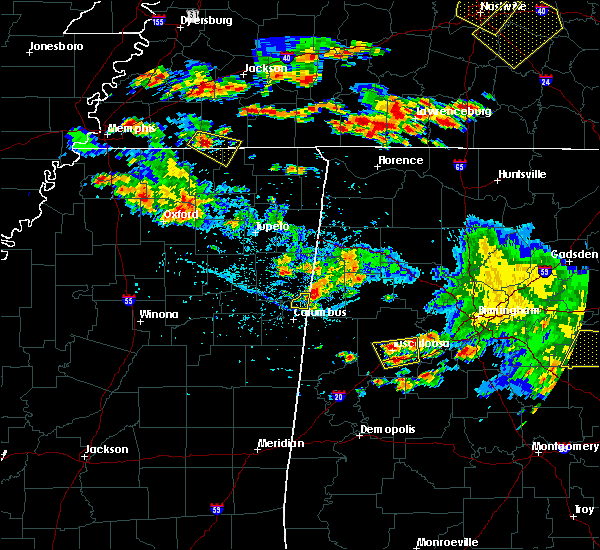 Interactive Hail Maps Hail Map for Caledonia, MS