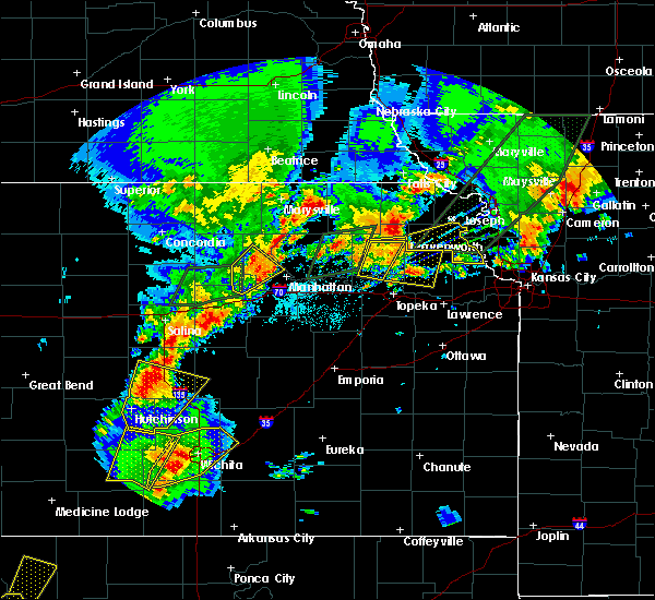 Interactive Hail Maps Hail Map for Fort Riley, KS