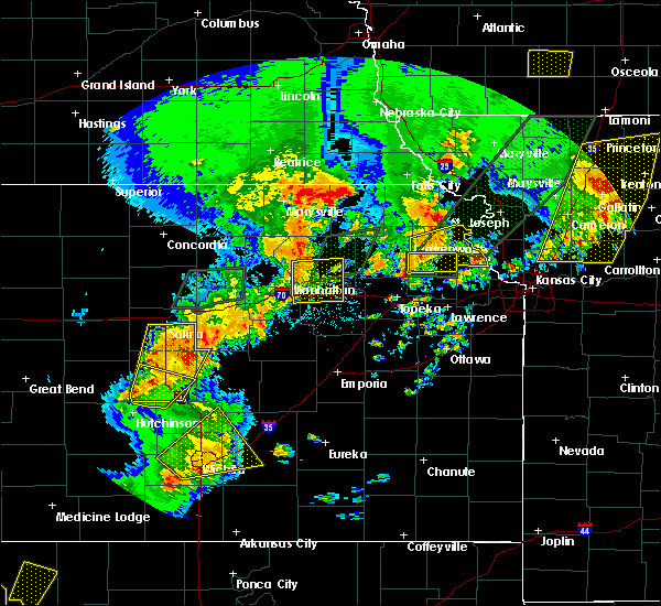Interactive Hail Maps Hail Map for Manhattan, KS