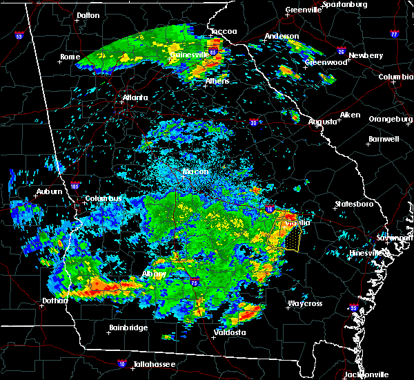 Interactive Hail Maps Hail Map for Vidalia, GA