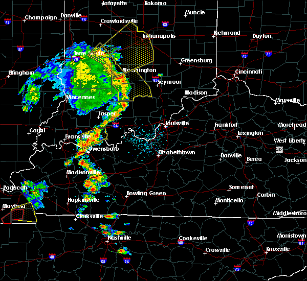 Bedford County Pa Wind Map Interactive Hail Maps Hail Map for Bedford, IN