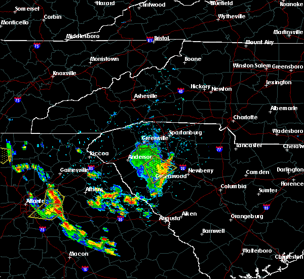 Interactive Hail Maps Hail Map for Greenwood, SC