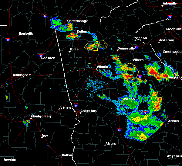 Interactive Hail Maps Hail Map for Dawsonville, GA