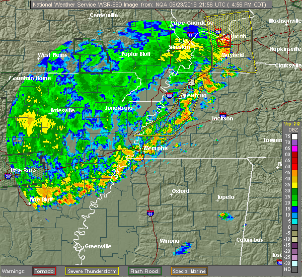 Interactive Hail Maps Hail Map for Atoka, TN