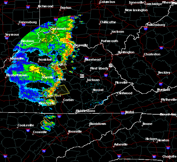 Interactive Hail Maps Hail Map for Winchester, KY