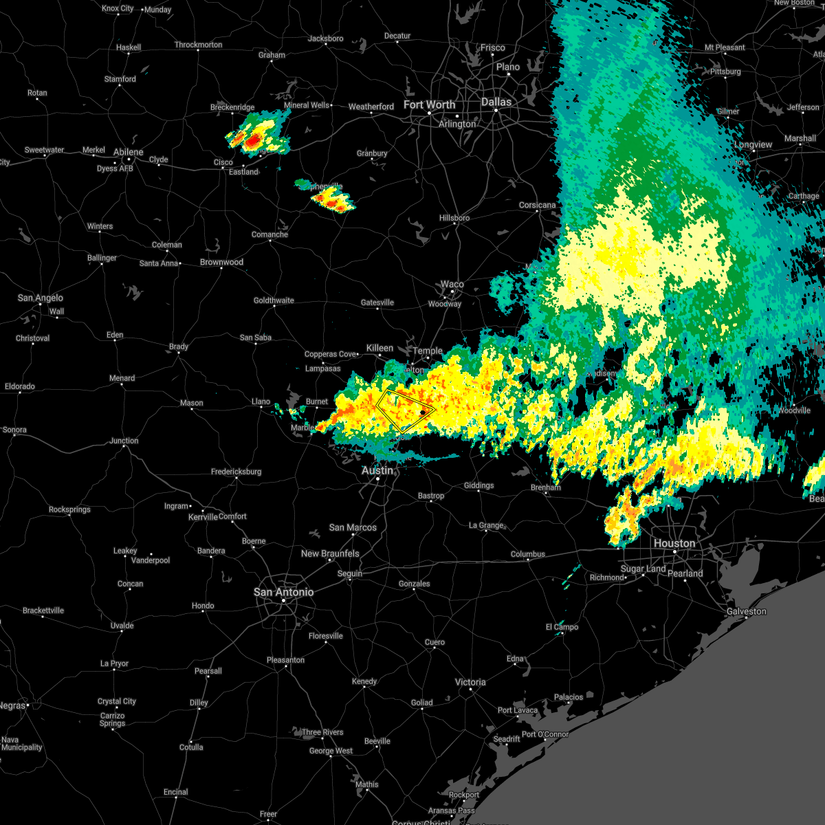 Interactive Hail Maps Hail Map for Granger, TX