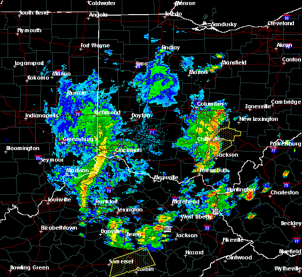 Interactive Hail Maps Hail Map for HideAWay Hills, OH