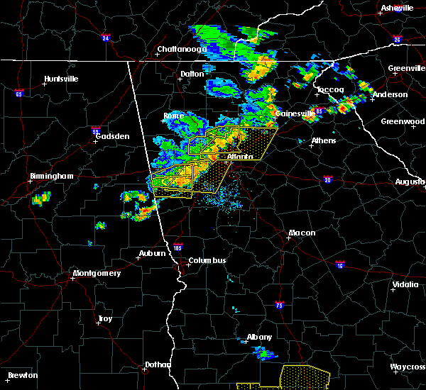 Interactive Hail Maps Hail Map for Carrollton, GA