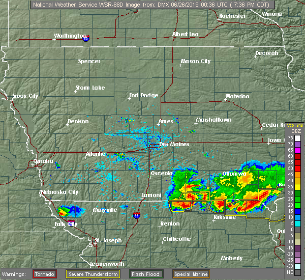 Interactive Hail Maps Hail Map for Unionville, MO