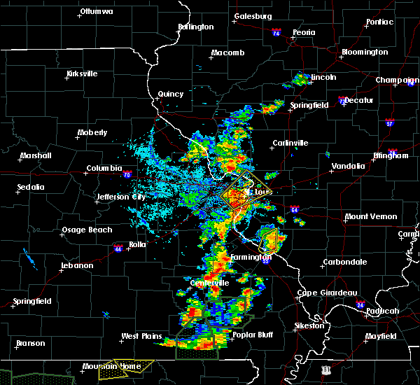 Weather Map St Louis Mo Map