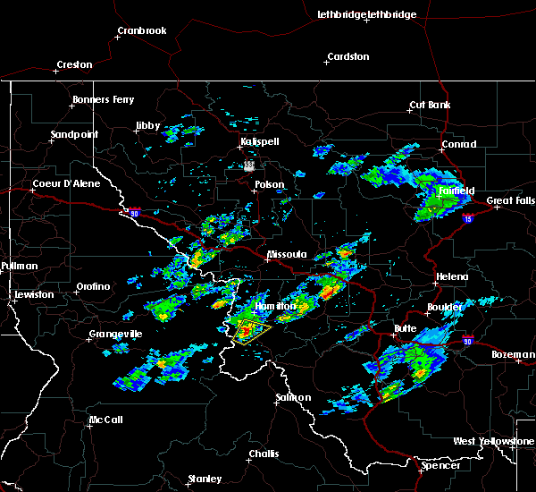 Interactive Hail Maps Hail Map for Darby, MT