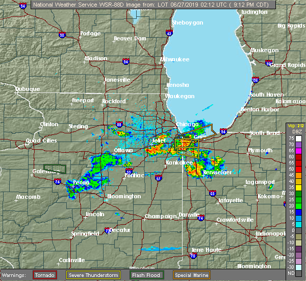 Interactive Hail Maps Hail Map for Merrillville, IN