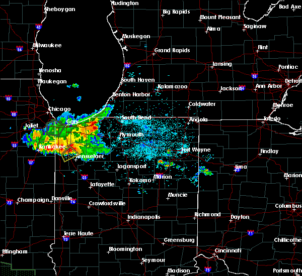 Interactive Hail Maps Hail Map for La Porte, IN