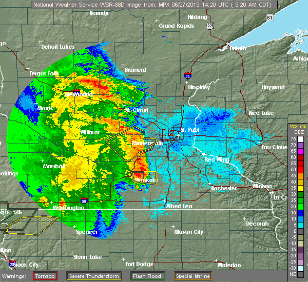 Interactive Hail Maps Hail Map for Montrose, MN