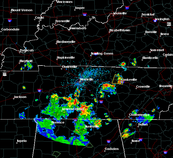 Interactive Hail Maps Hail Map for Cookeville, TN