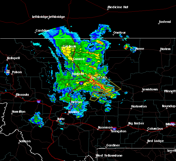 Interactive Hail Maps Hail Map for Belt, MT